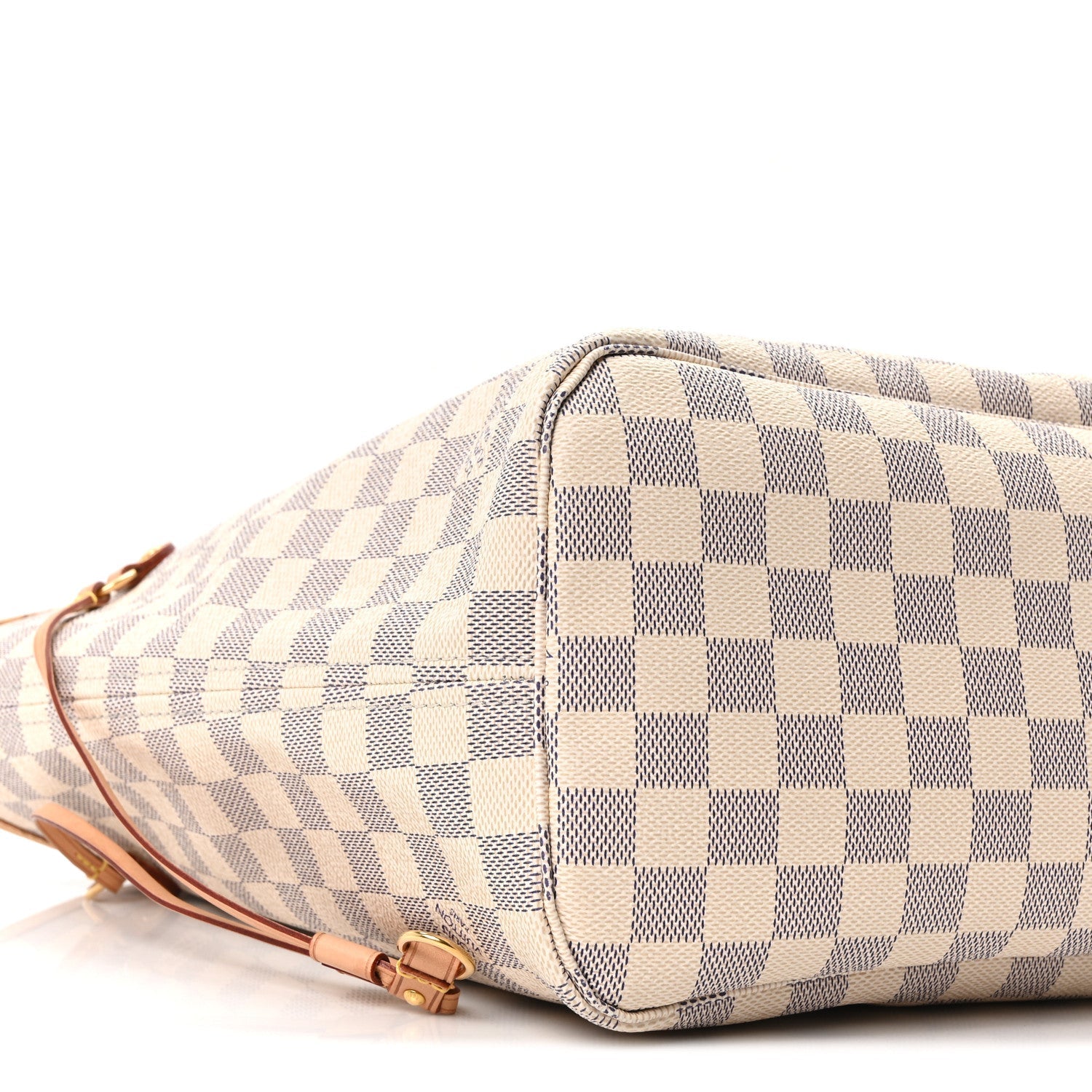 Damier Azur Neo Neverfull MM Rose Ballerine
