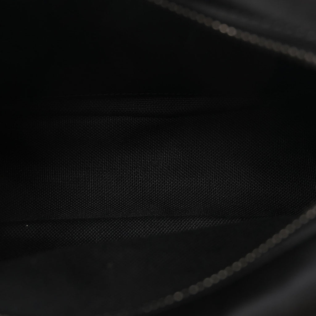 Calfskin Matelasse Monochrome Small GG Marmont Chain Shoulder Bag Black