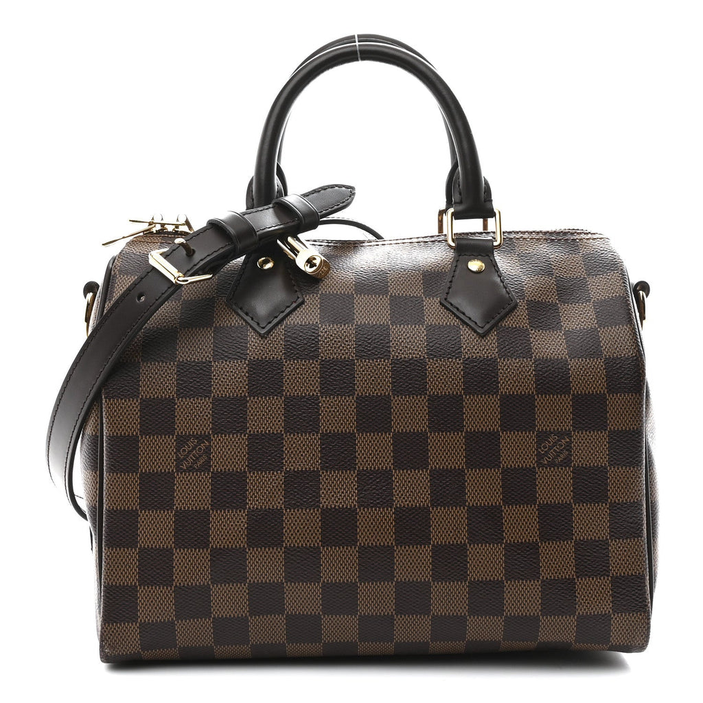 Damier Ebene Speedy Bandouliere 25