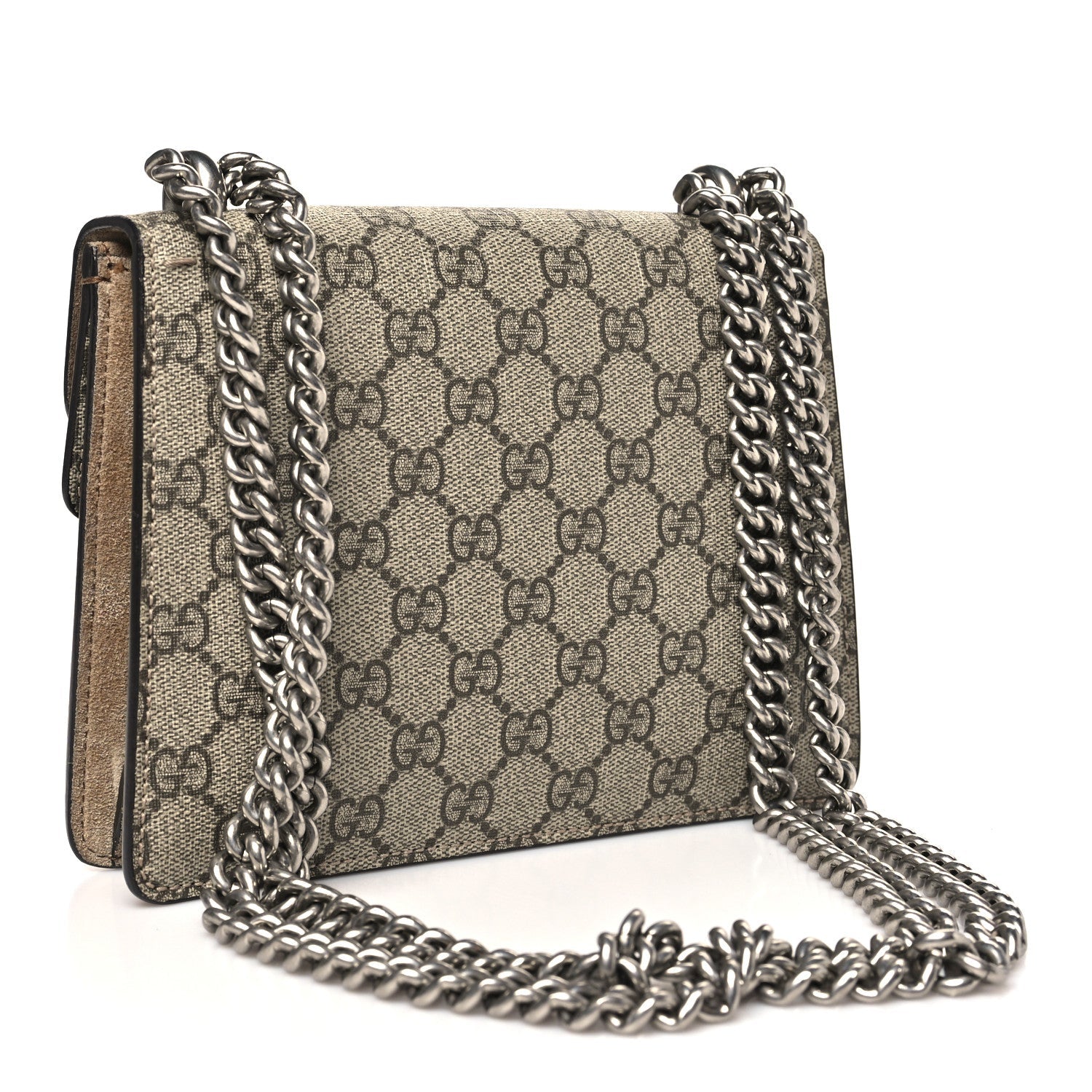 GG Supreme Monogram Mini Dionysus Shoulder Bag Taupe