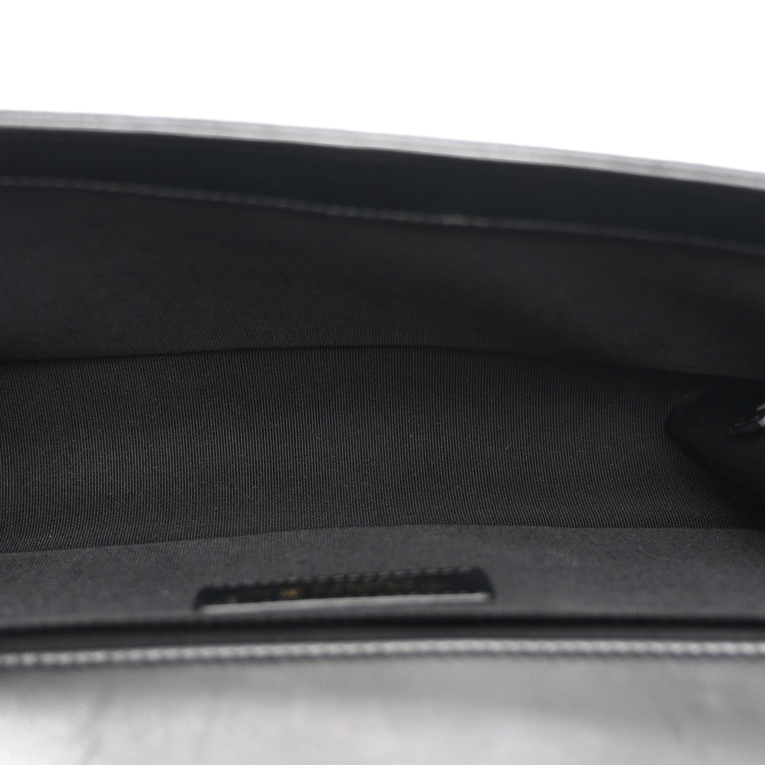 Lambskin Quilted Medium Boy Flap Black