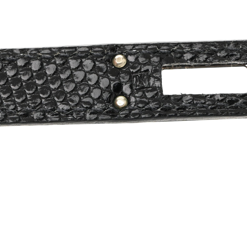 Lizard Niloticus Kelly Sellier 25 Black