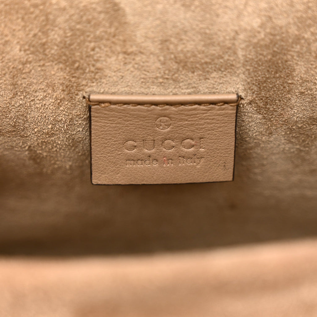GG Supreme Monogram Mini Dionysus Shoulder Bag Taupe