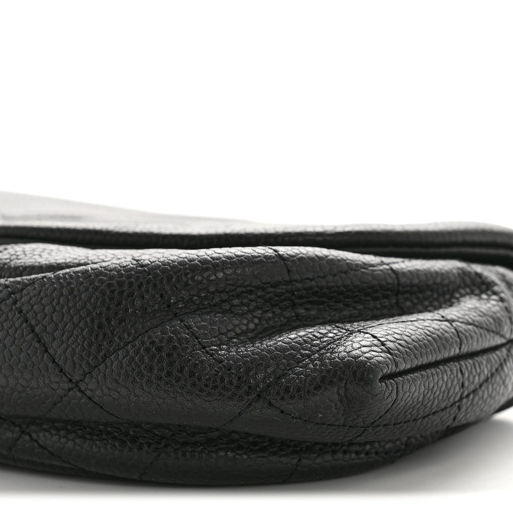 Caviar Half Moon Wallet On Chain WOC Black