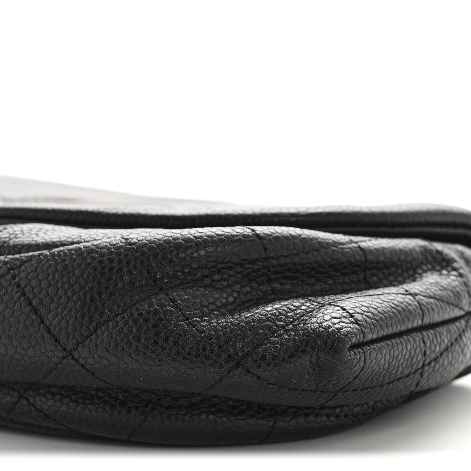 Caviar Half Moon Wallet On Chain WOC Black