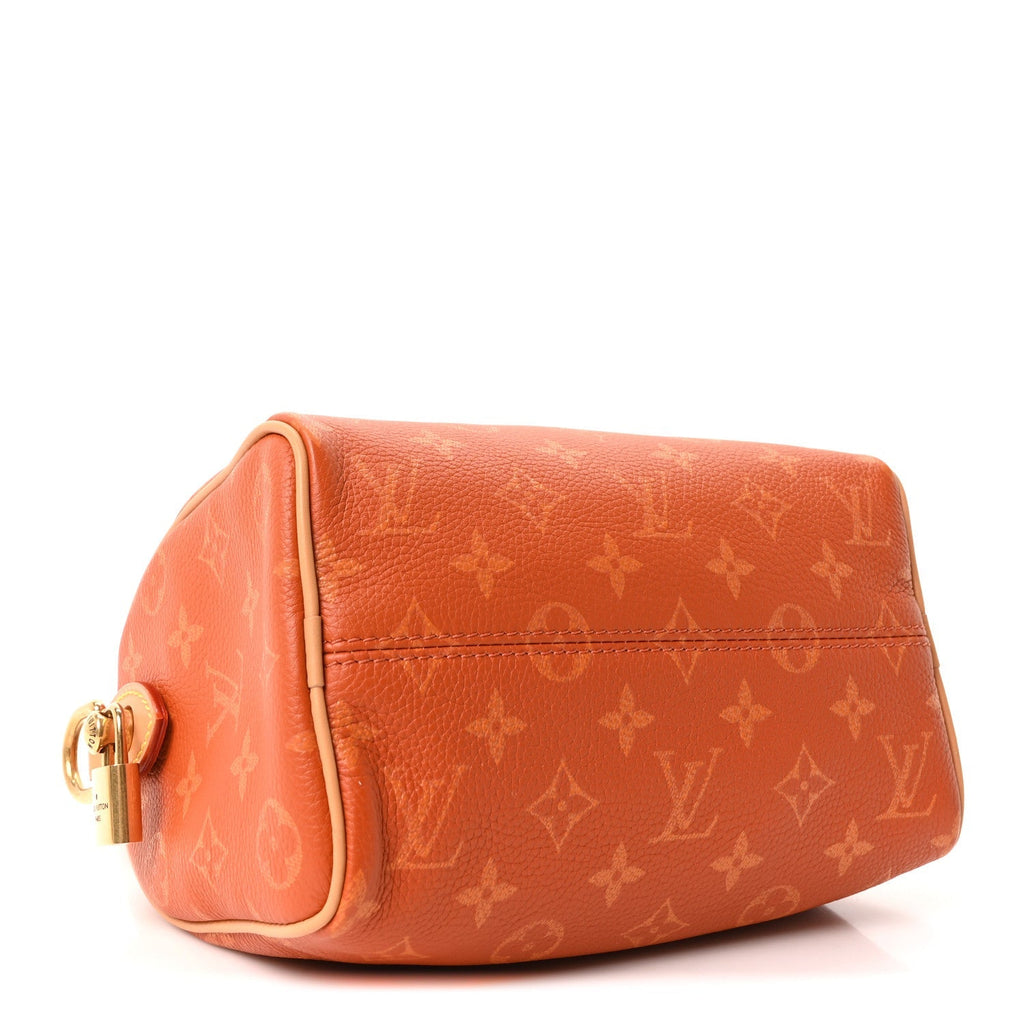 Calfskin Monogram Speedy P9 Bandouliere 20 Ochre