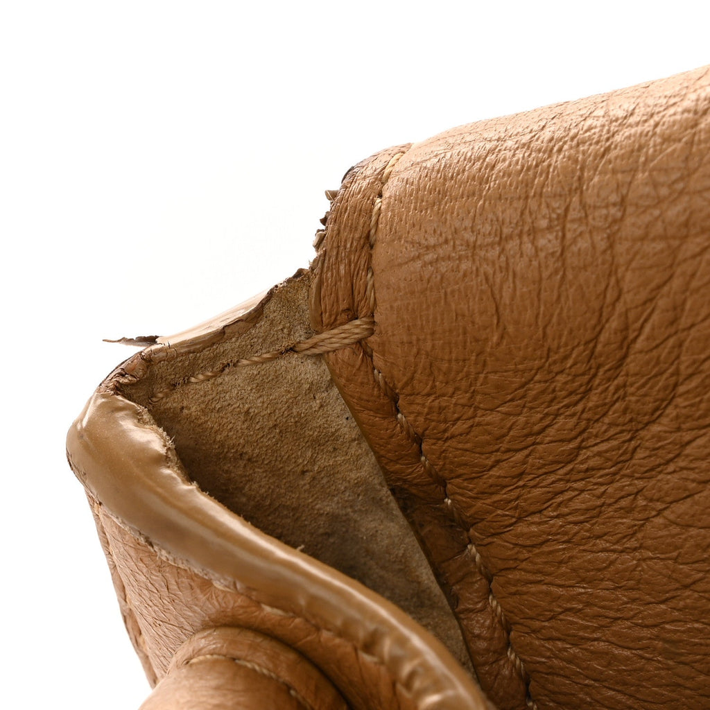 Deerskin Fan Bag 12 Tan