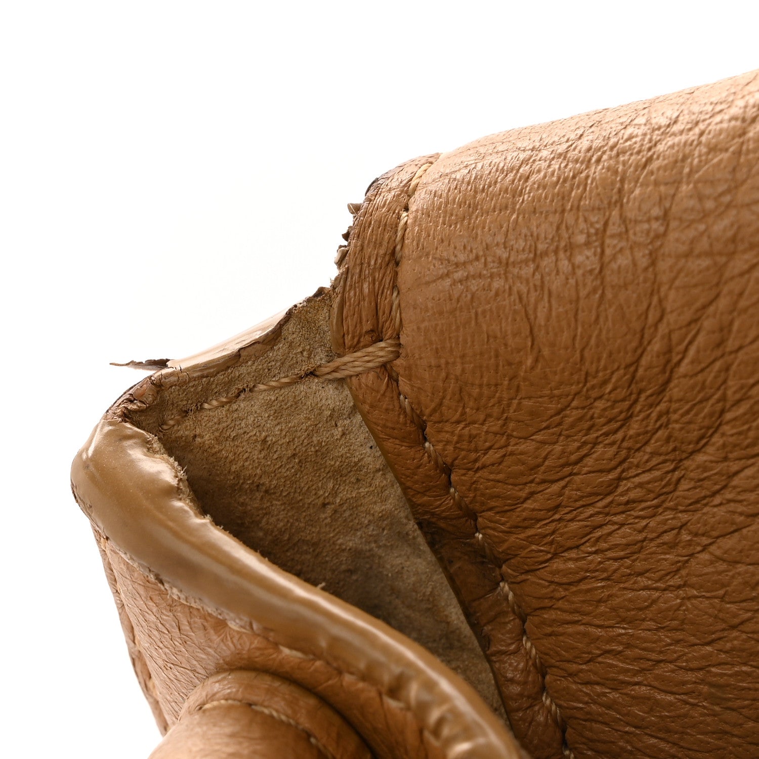 Deerskin Fan Bag 12 Tan