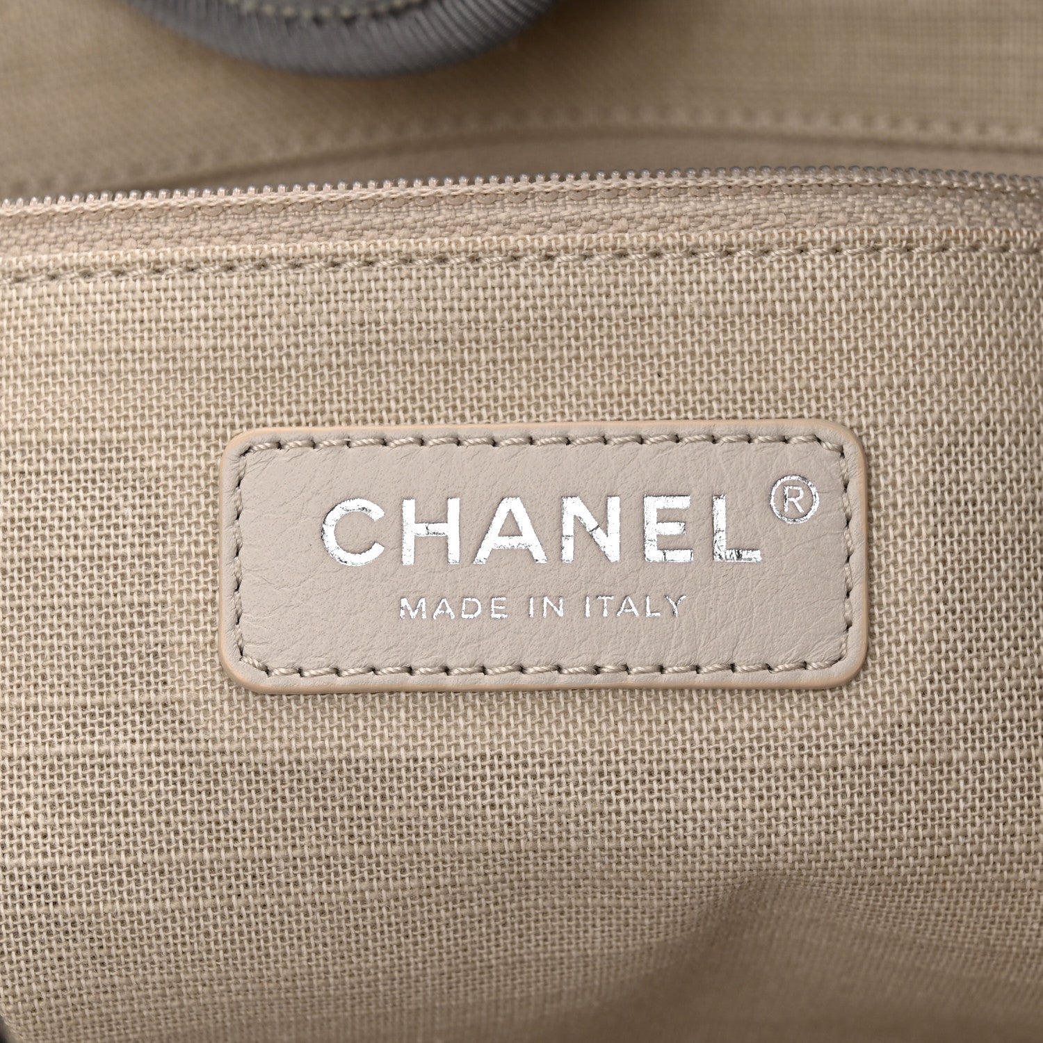 Mixed Fibers Small Deauville Tote Grey