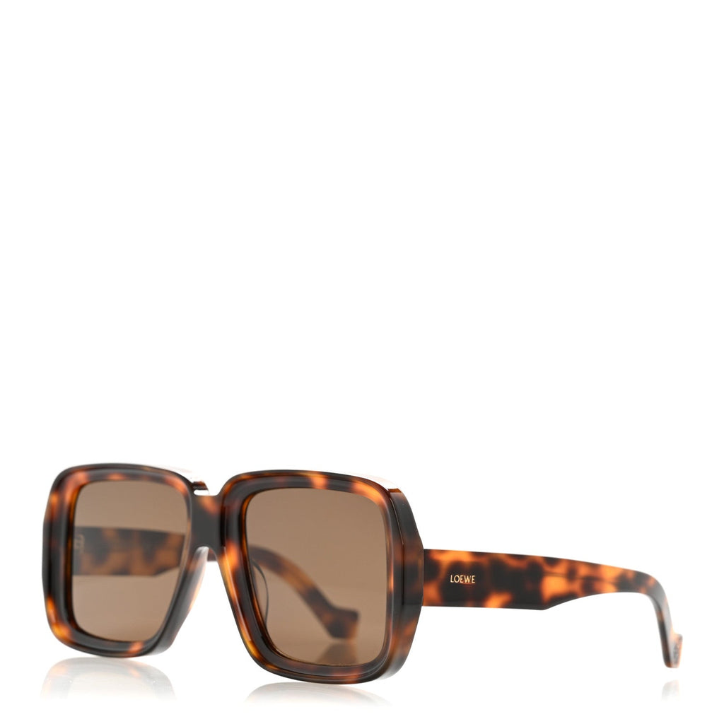 Acetate Paula's Ibiza Mask Sunglasses LW40071U Havana