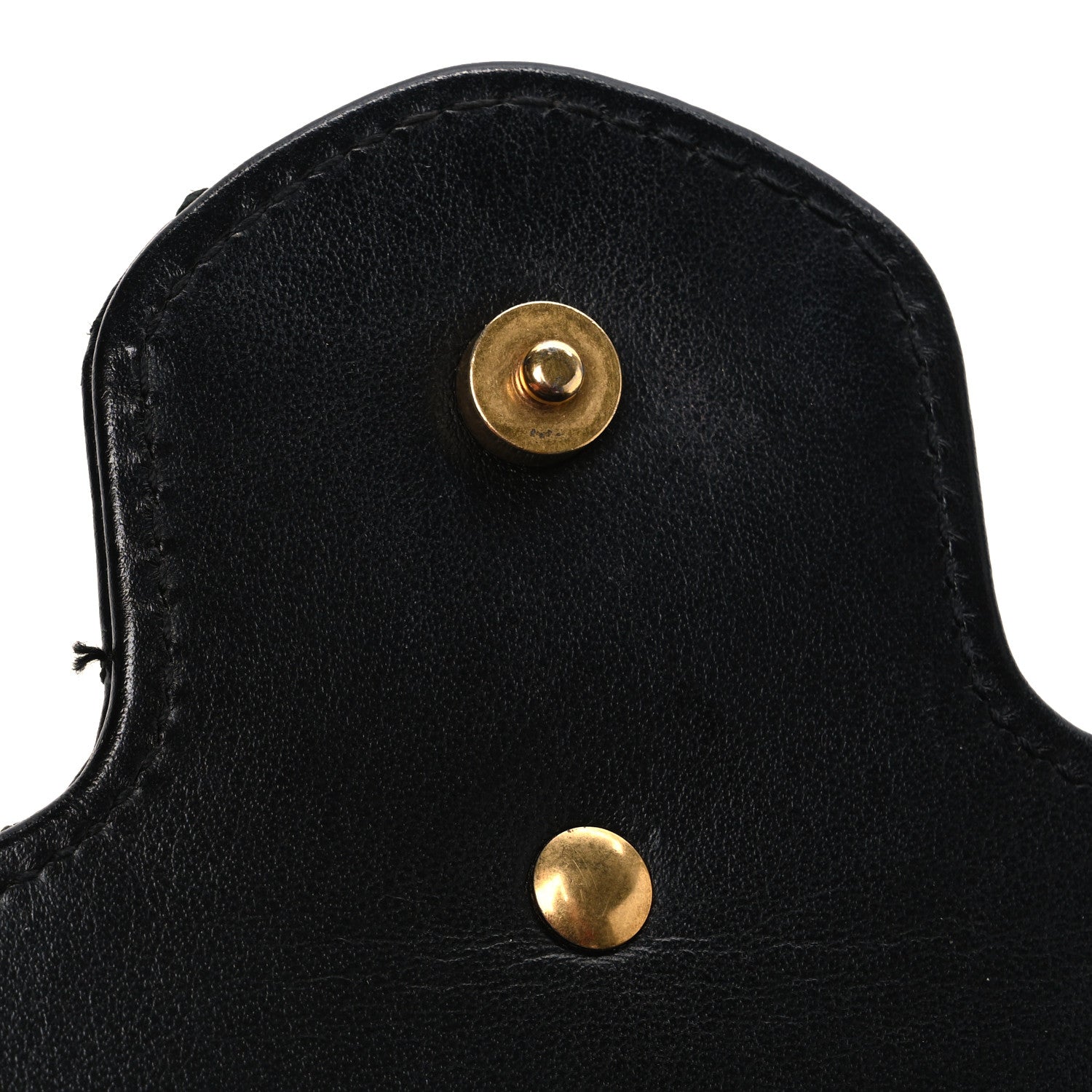Calfskin Matelasse GG Marmont Chain Wallet Black