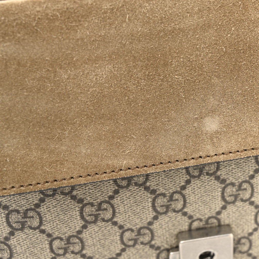 GG Supreme Monogram Mini Dionysus Shoulder Bag Taupe