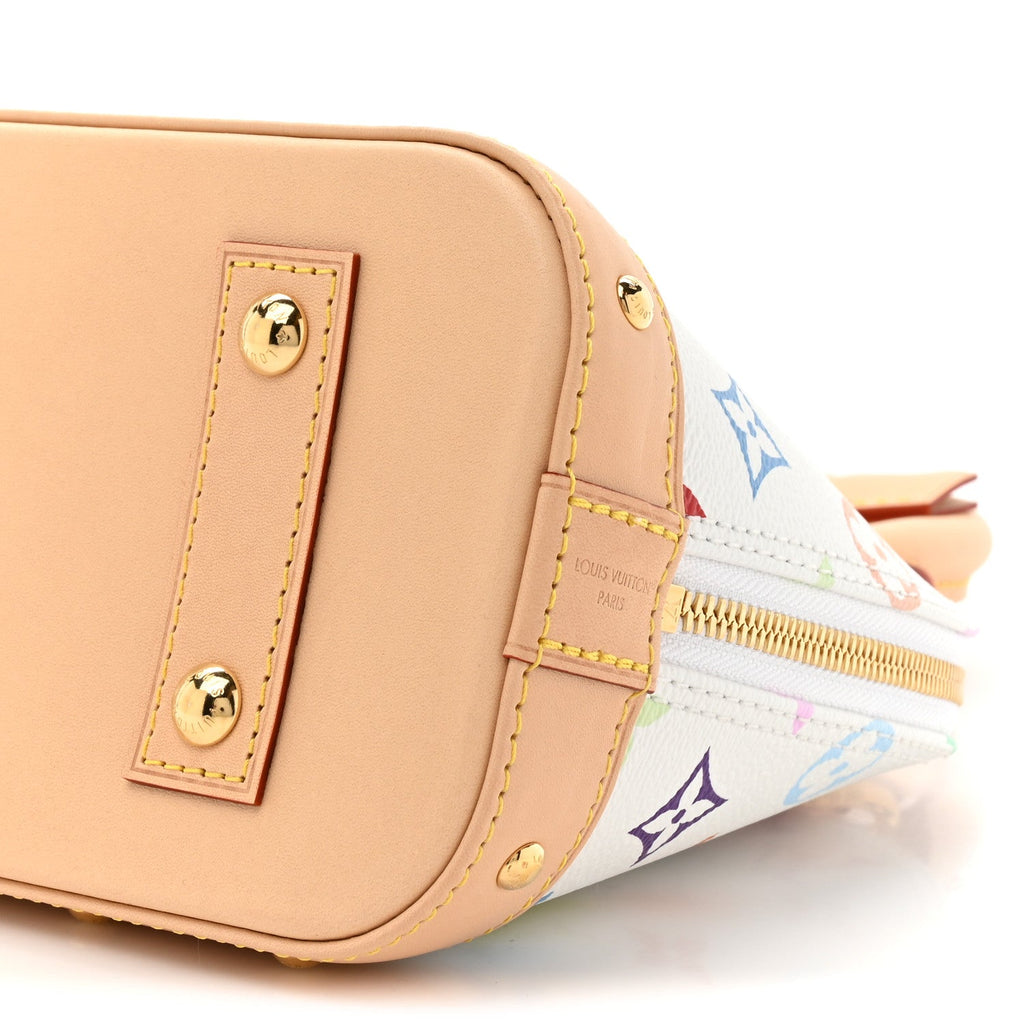 LV x TM Monogram Multicolor Alma BB White