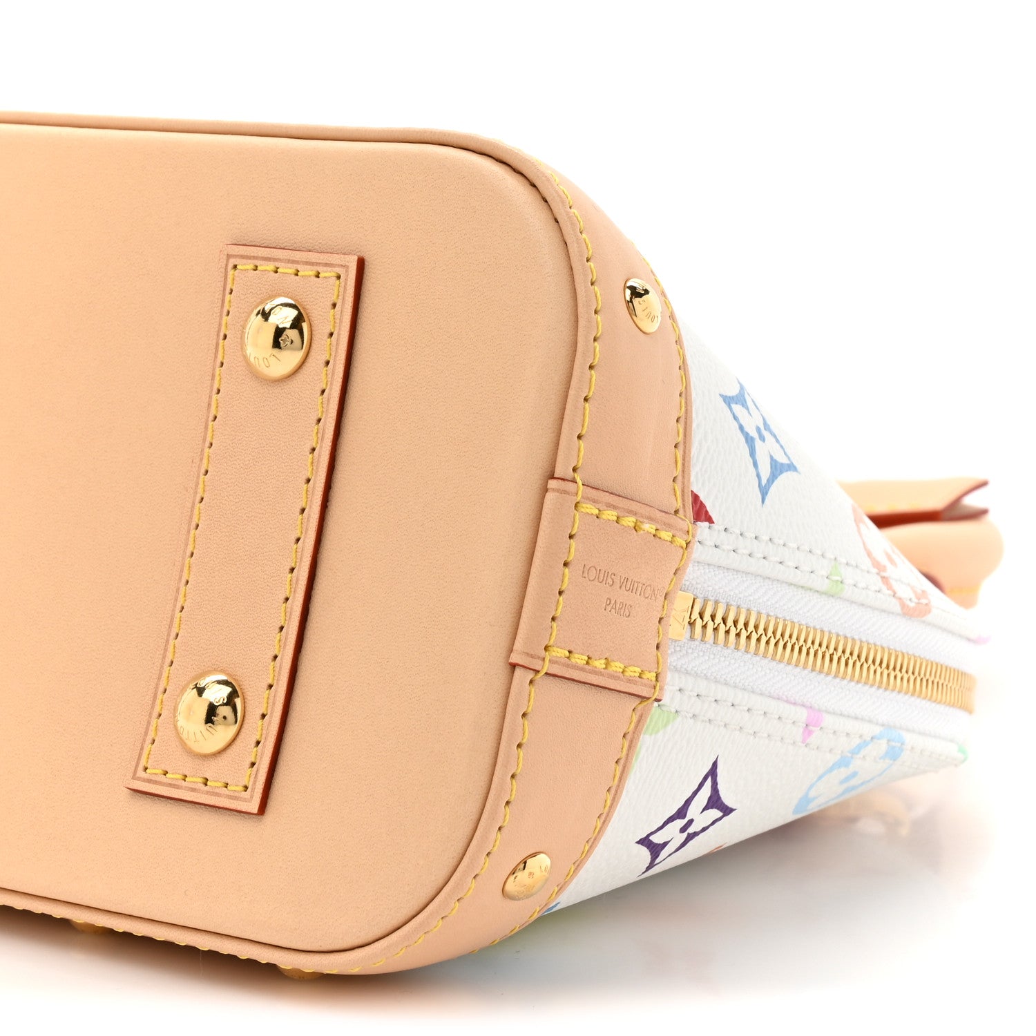 LV x TM Monogram Multicolor Alma BB White