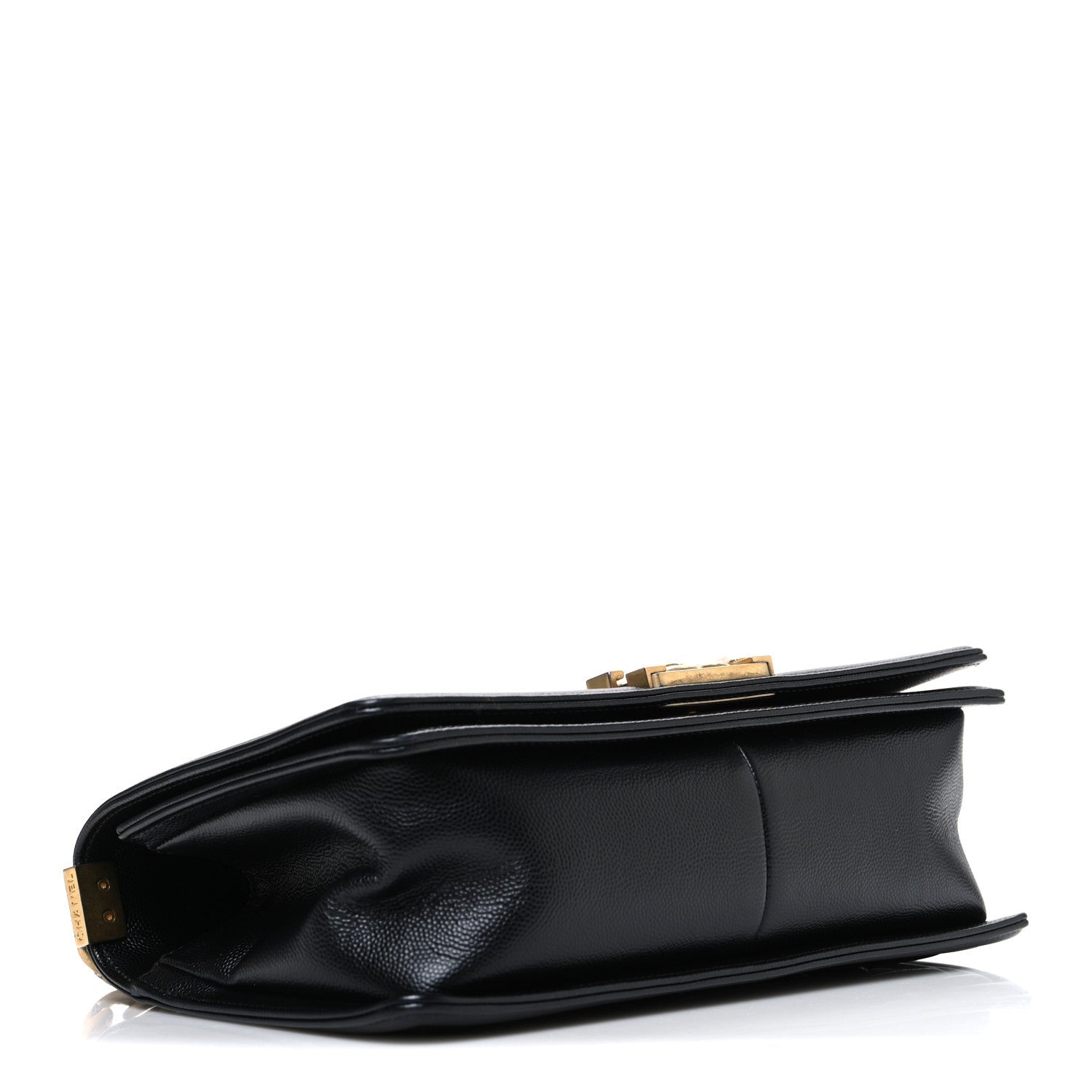 Caviar Quilted Medium Boy Flap Black