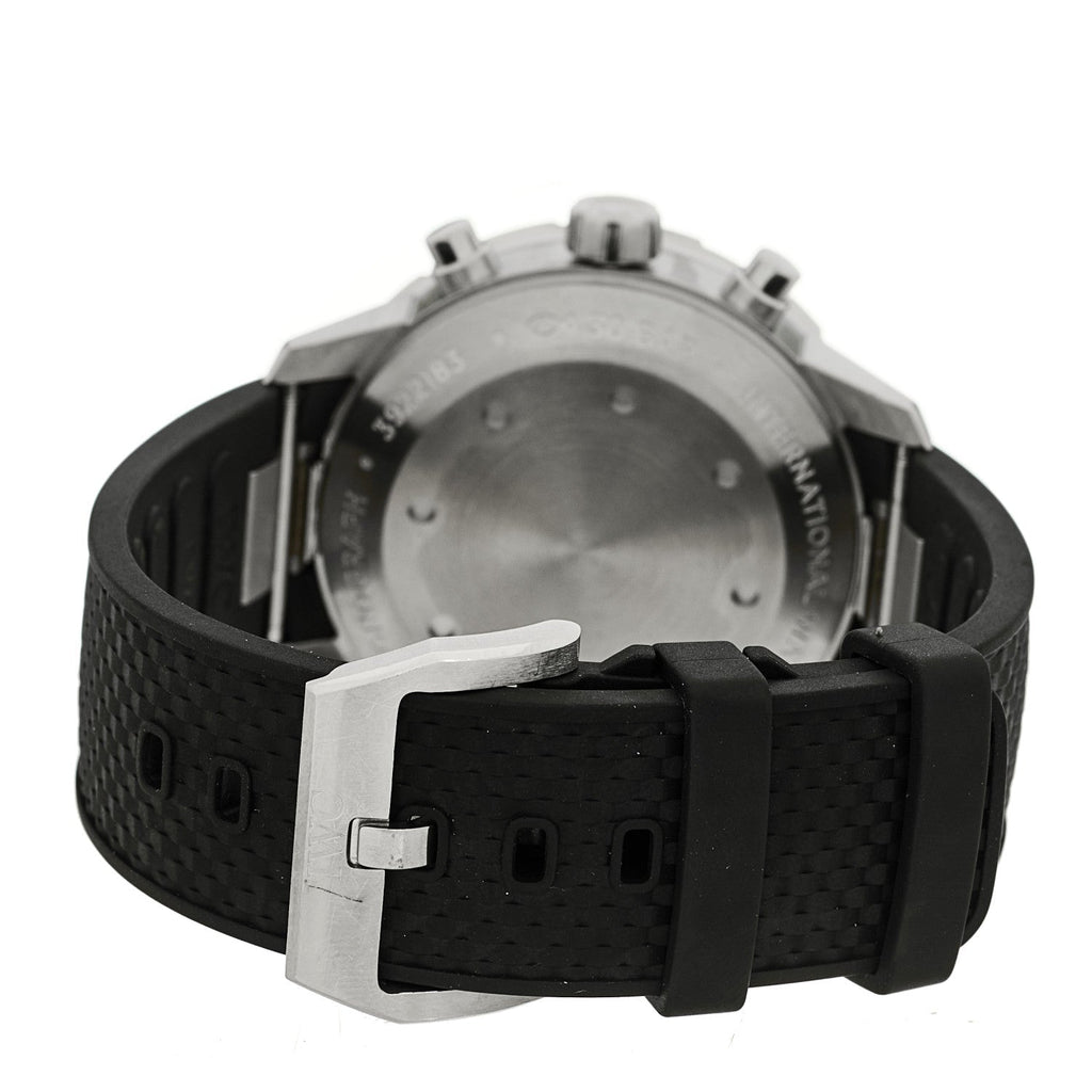 Stainless Steel Rubber 44mm Aquatimer Chronograph Automatic Watch White IW376801