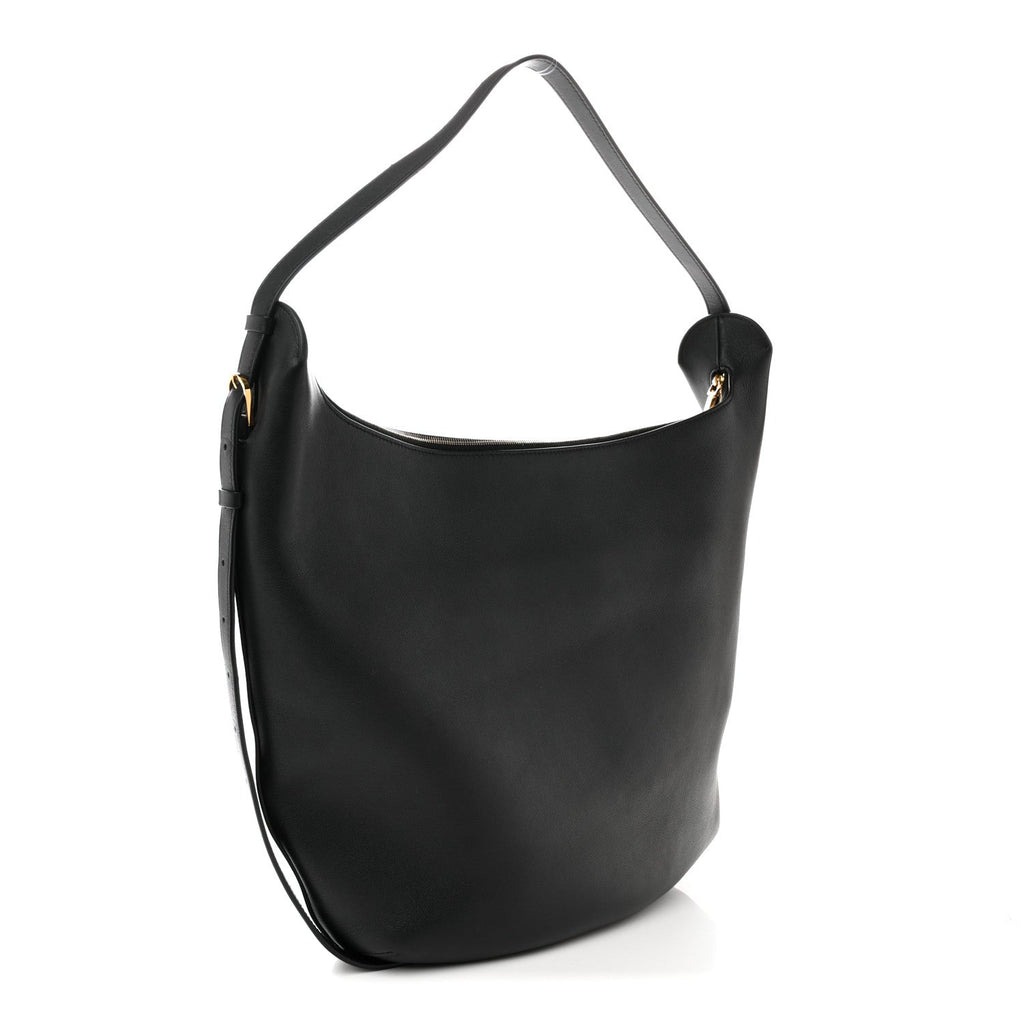 Calfskin N/S Allie Bag Black