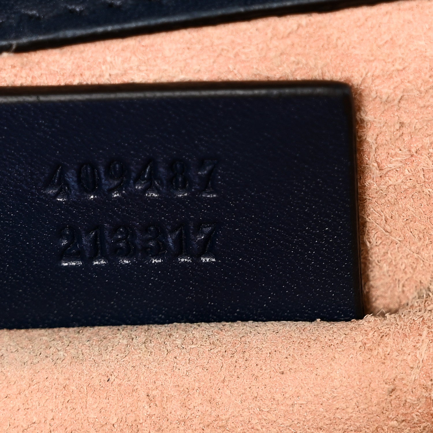 Guccissima Small Padlock Shoulder Bag Blue Agata