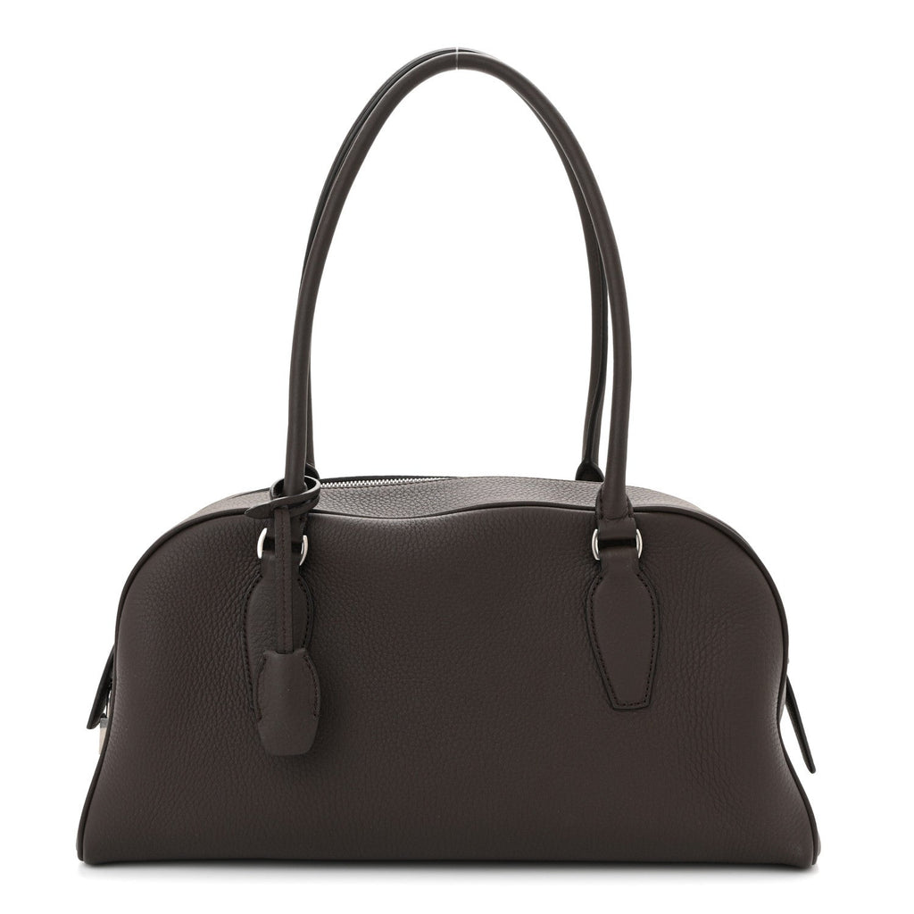 Grained Calfskin EW India Deep Brown