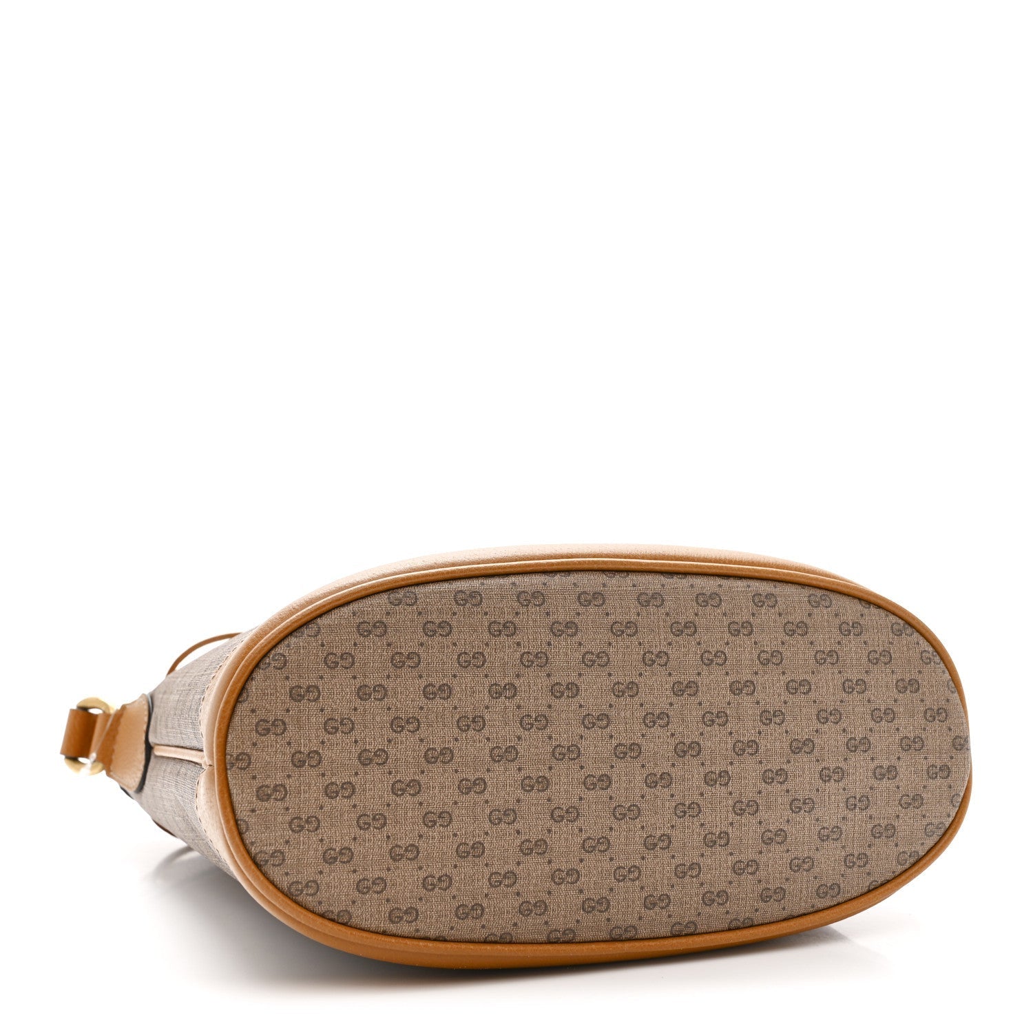 X DISNEY Mini Vintage GG Supreme Monogram Bucket Bag Beige Vintage Sun Oil