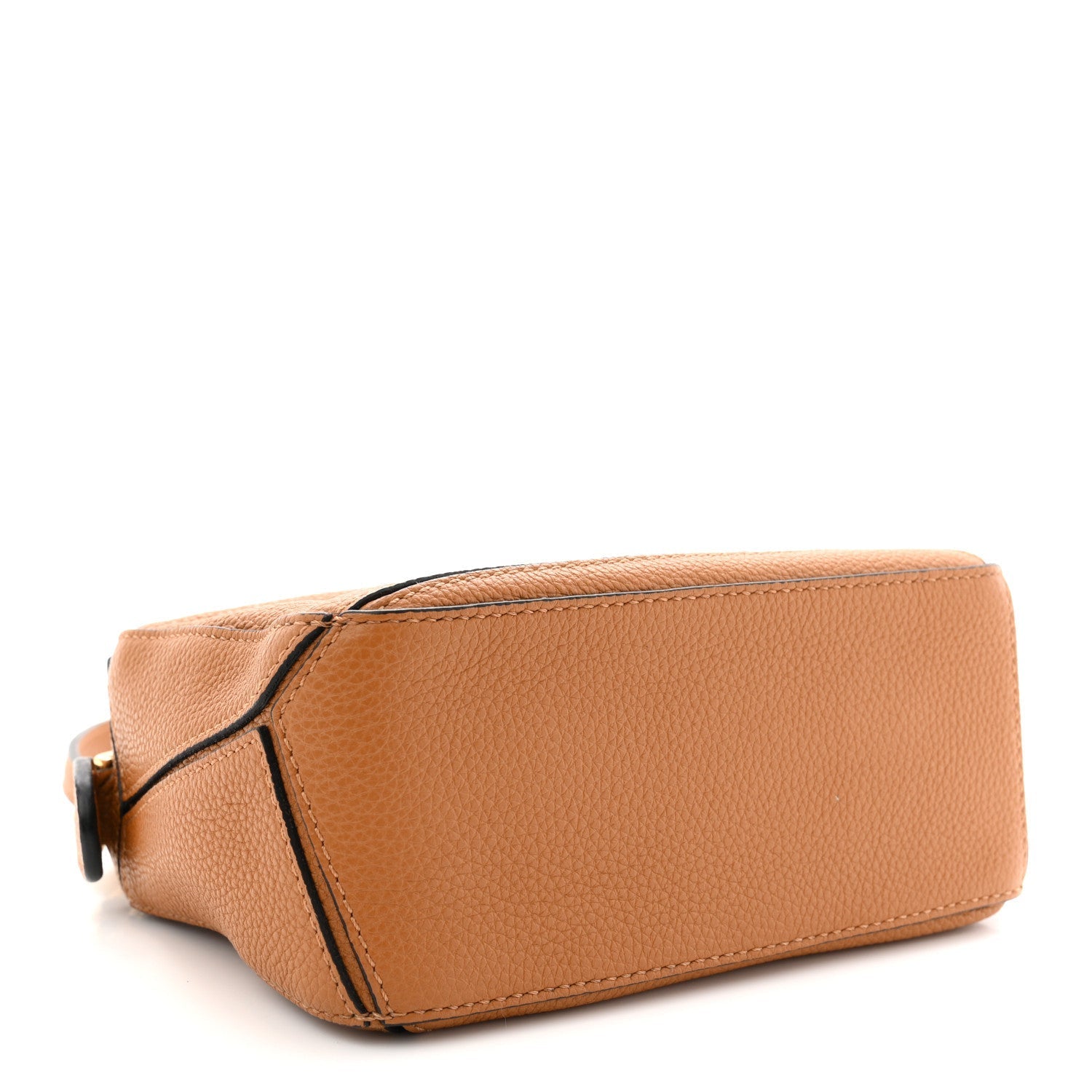 Grained Calfskin Mini Puzzle Bag Tan
