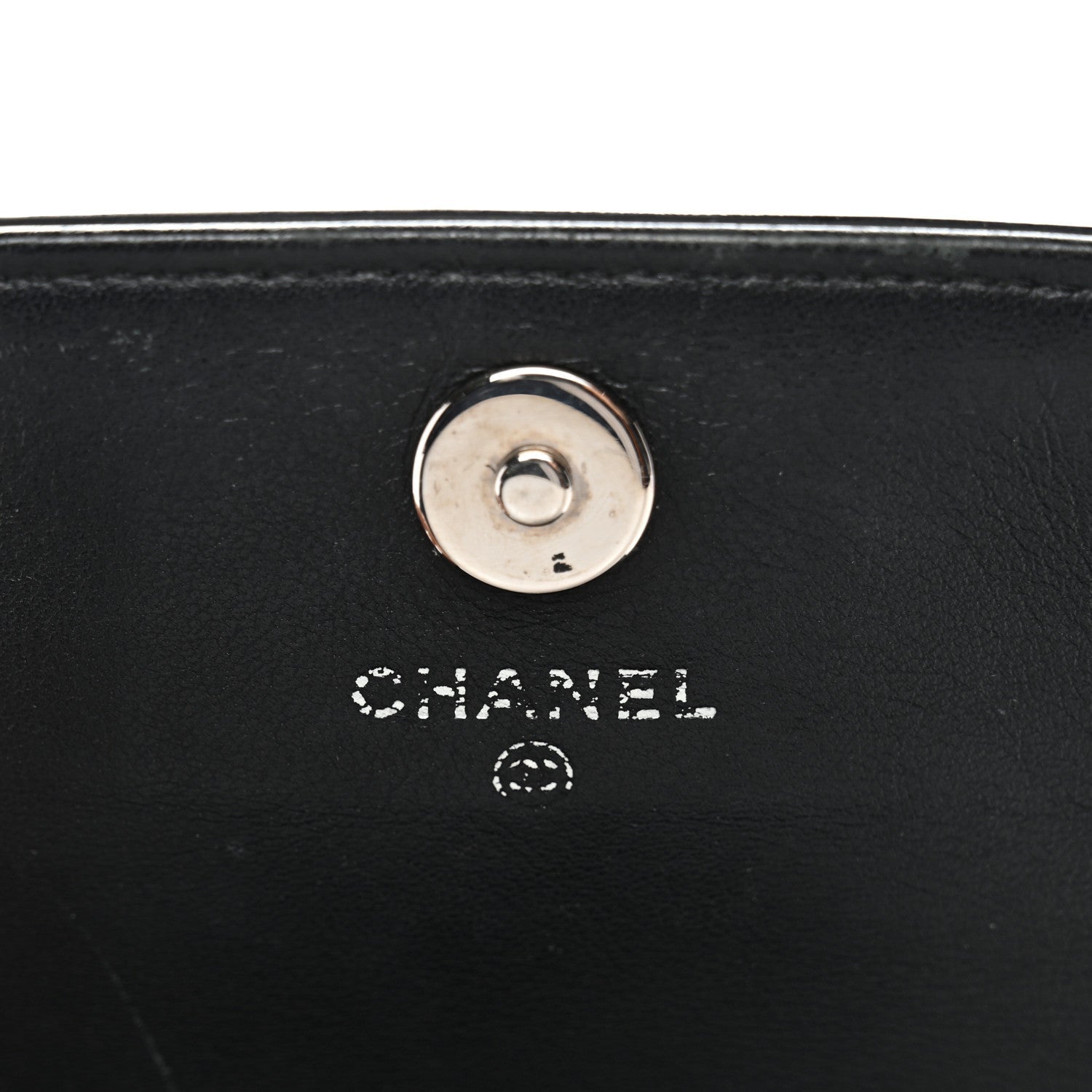 Patent CC Compact Wallet on Chain WOC Black