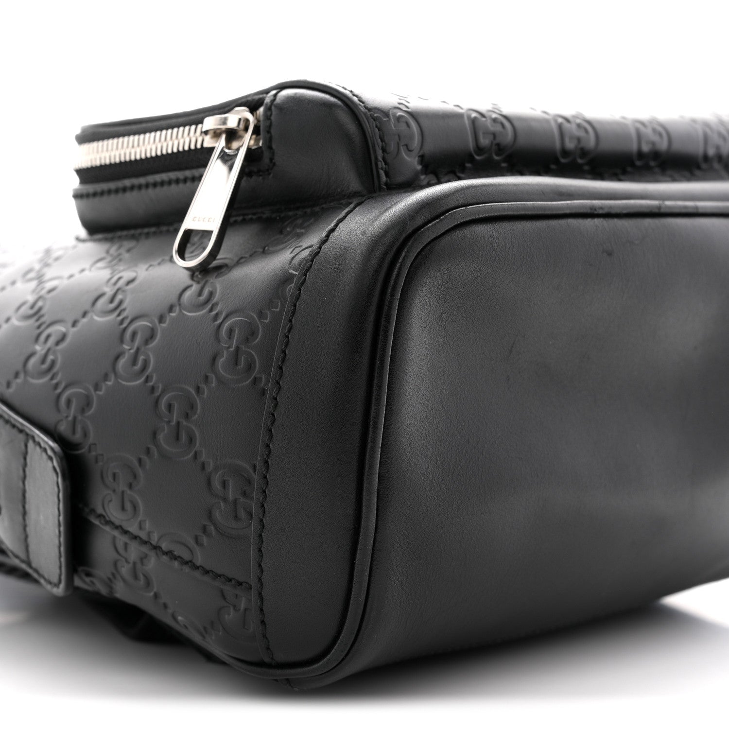 Guccissima Signature Small Day Backpack Black