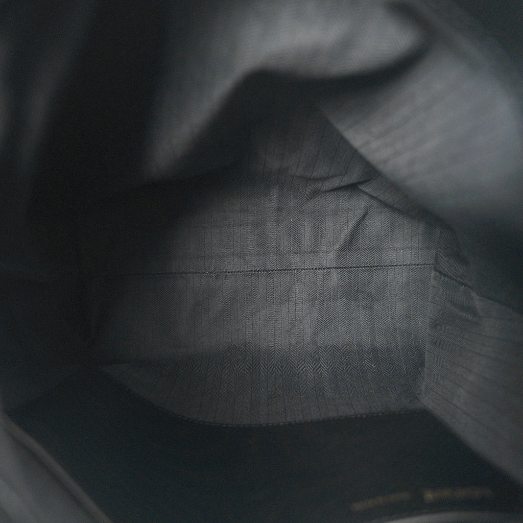 Mellow Nappa Draped Tote Black