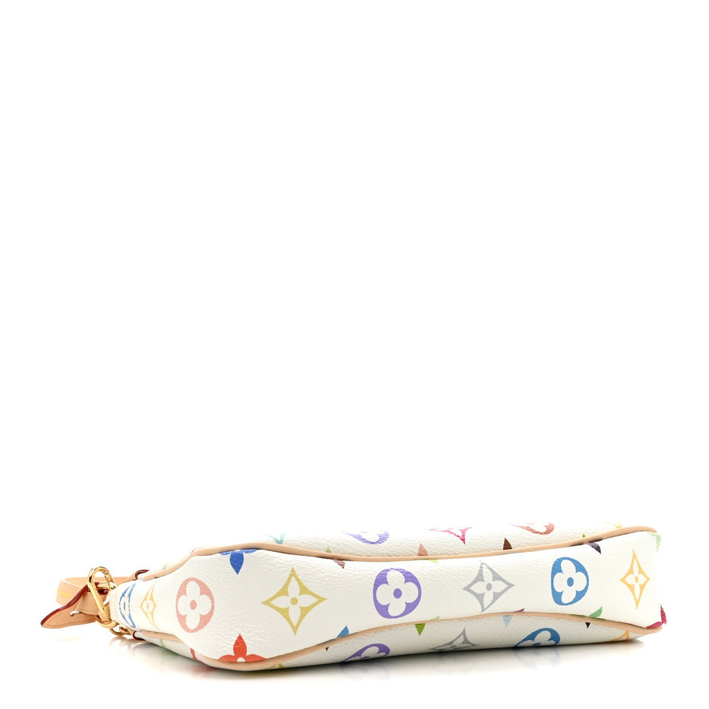 LV X TM Monogram Multicolor Pochette Accessories White