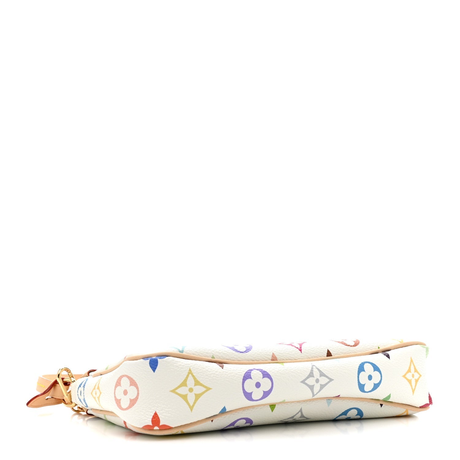 LV X TM Monogram Multicolor Pochette Accessories White