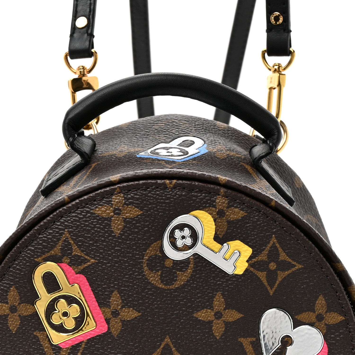 Monogram Love Lock Palm Springs Backpack Mini