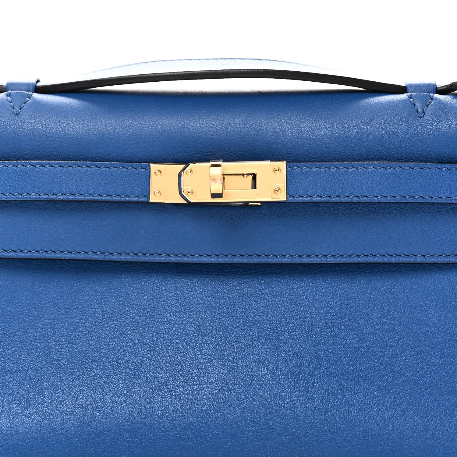 Swift Kelly Pochette Clutch Bleu France