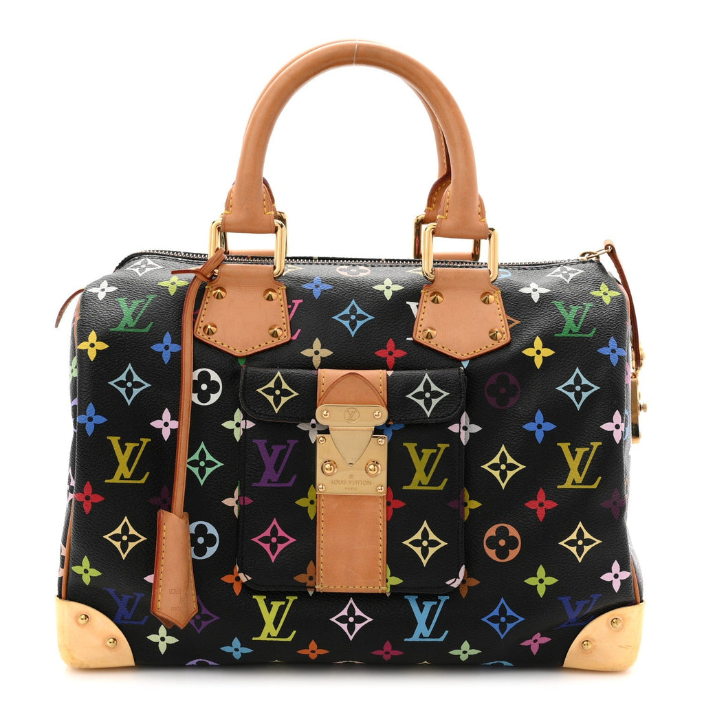 Monogram Multicolor Speedy 30 Black