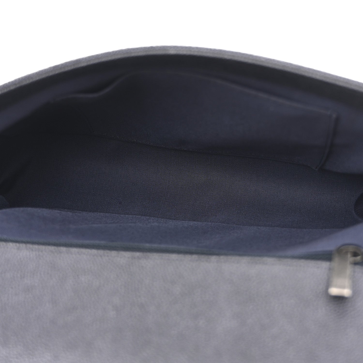 Caviar Chevron Quilted New Medium Boy Flap Dark Navy Blue