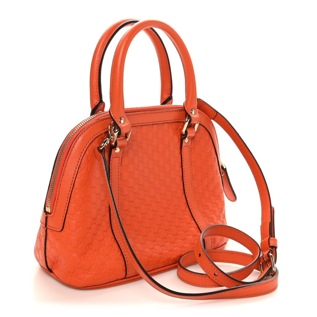 Microguccissima Mini Dome Bag Sun Orange