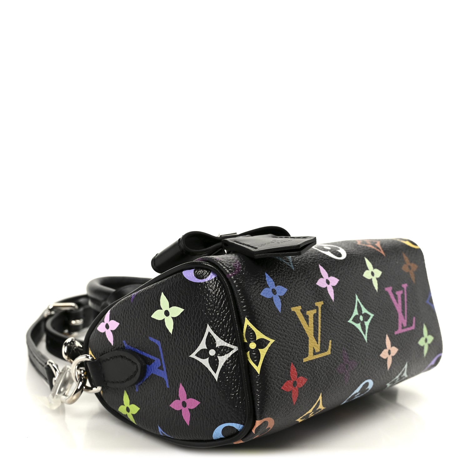 LV X TM Monogram Multicolor Nano Speedy Black