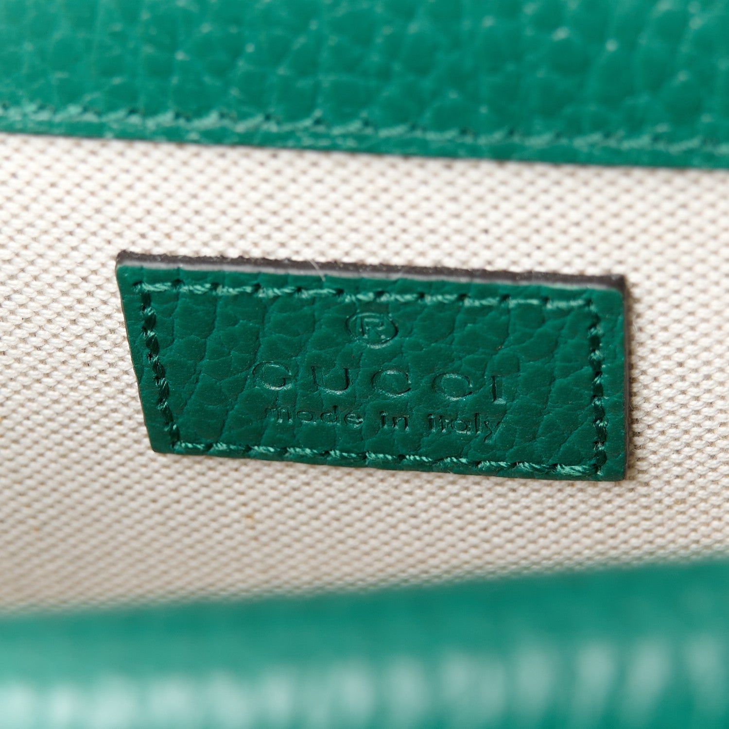 Dollar Calfskin Crystal Mini Dionysus Top Handle Bag Emerald