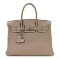 Togo Birkin 30 Gris Tourterelle