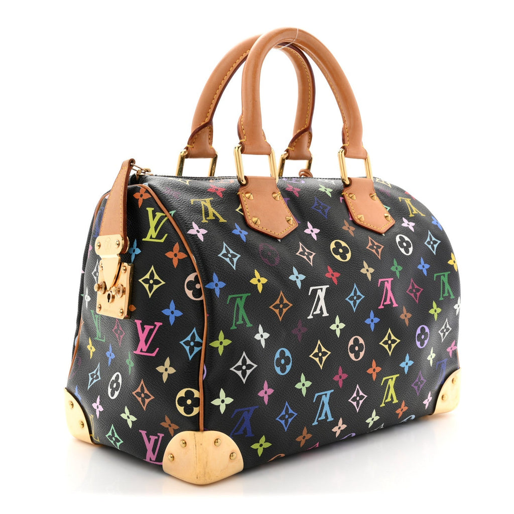 Monogram Multicolor Speedy 30 Black