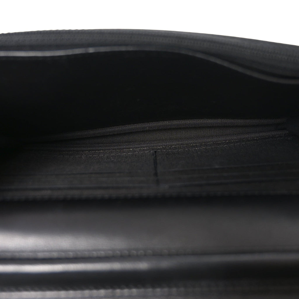 Lambskin Quilted Boy Wallet On Chain WOC Black