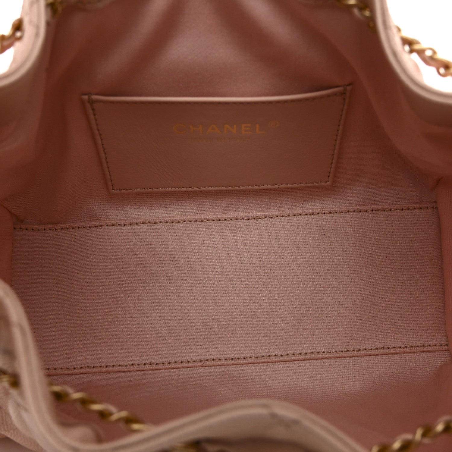 Caviar Quilted Mini Chanel 25 Handbag Light Pink