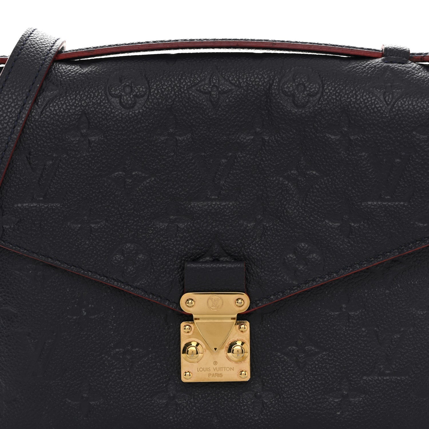 Empreinte Pochette Metis Marine Rouge