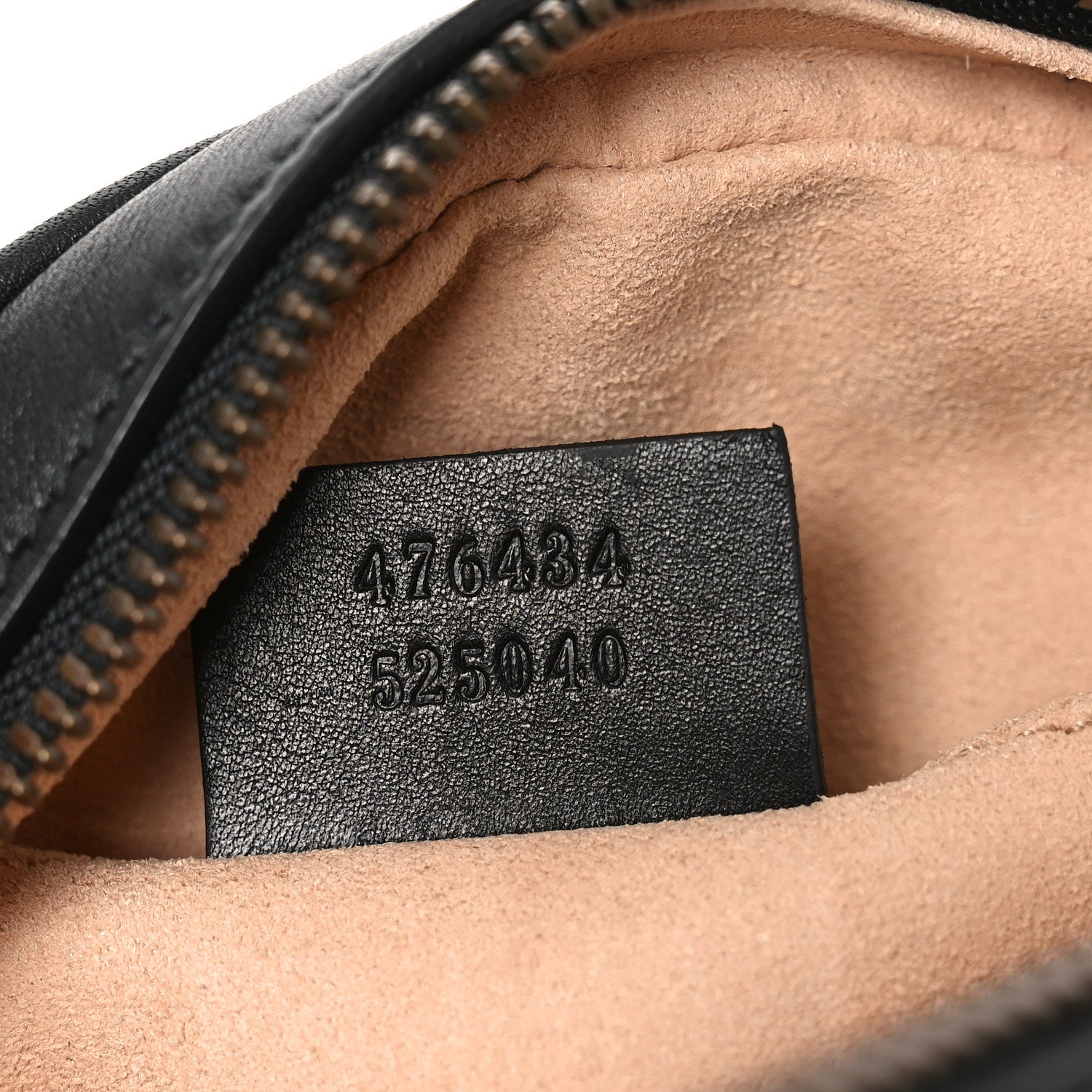 Calfskin Matelasse GG Marmont Belt Bag 85 34 Black