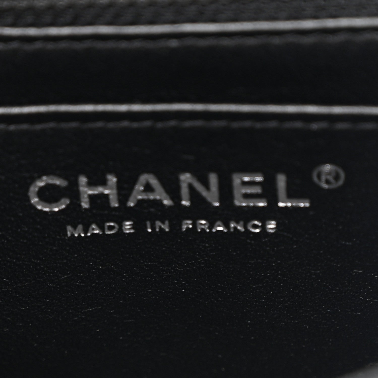 Lambskin Quilted Mini Rectangular Flap Black