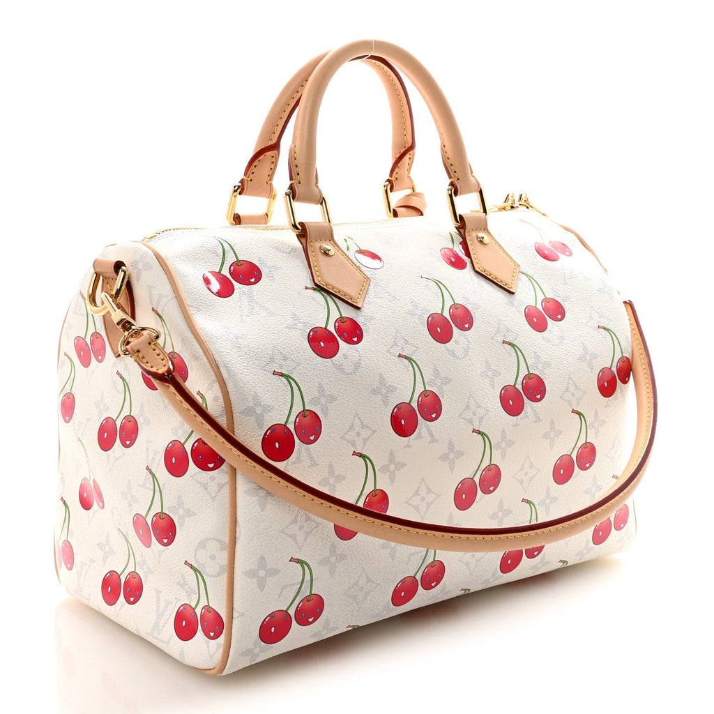LV X TM Monogram Cerises Speedy Soft Bandouliere 30