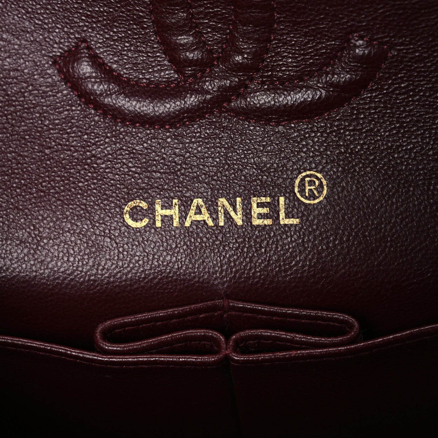 Lambskin Quilted Small Double Flap Black