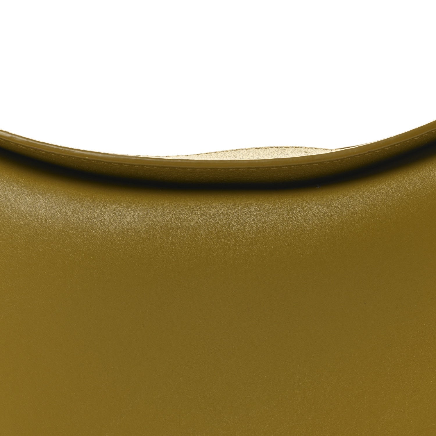 Satin Calfskin Jacquard Small Luna Bag Ochre