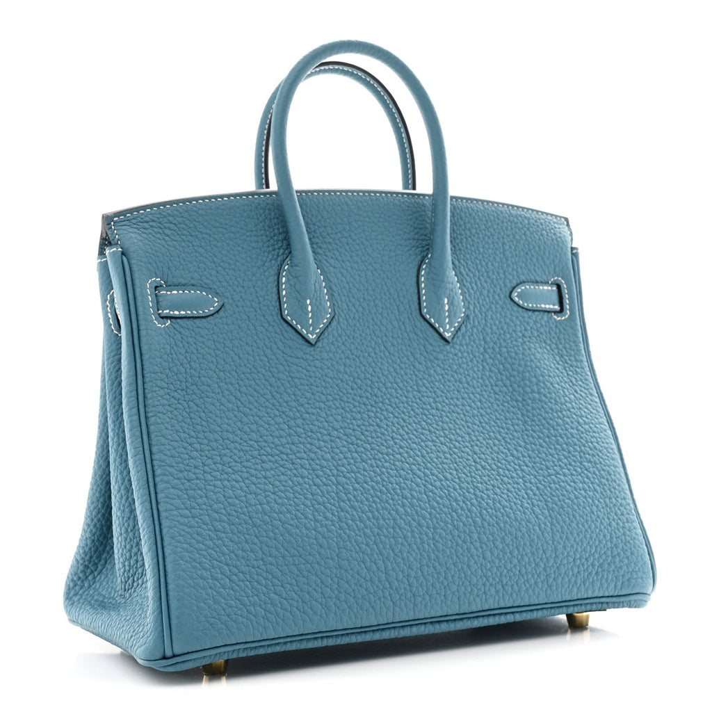 Togo Birkin 25 New Blue Jean