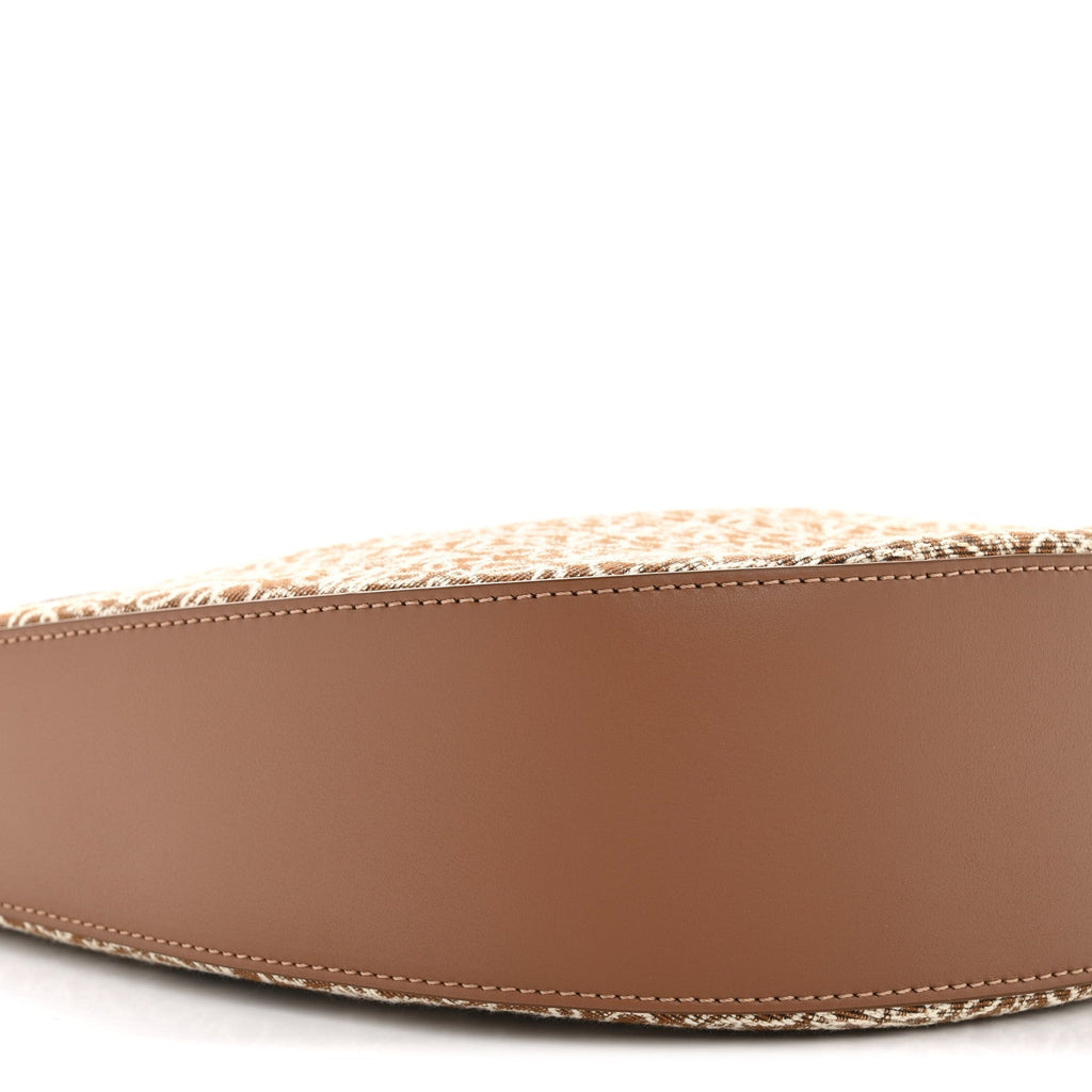 Jacquard Anagram Calfskin Luna Bag Tan Pecan