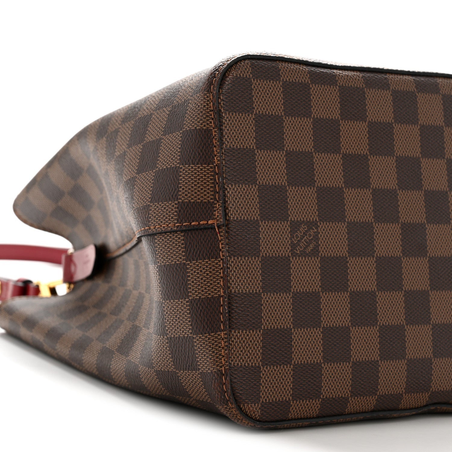 Damier Ebene Neonoe MM Cherry Berry